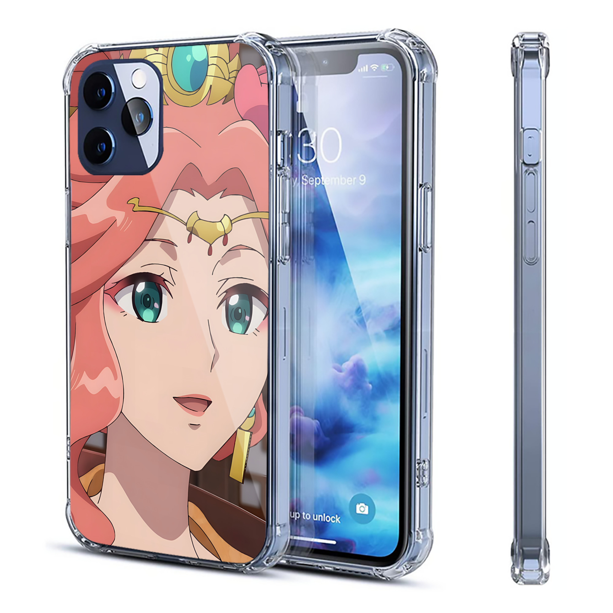 （画像用） 薬屋のひとりごと The Apothecary Diaries 【iPhone 12シリーズ対応】透明スマホケース（クリアソフトケース）